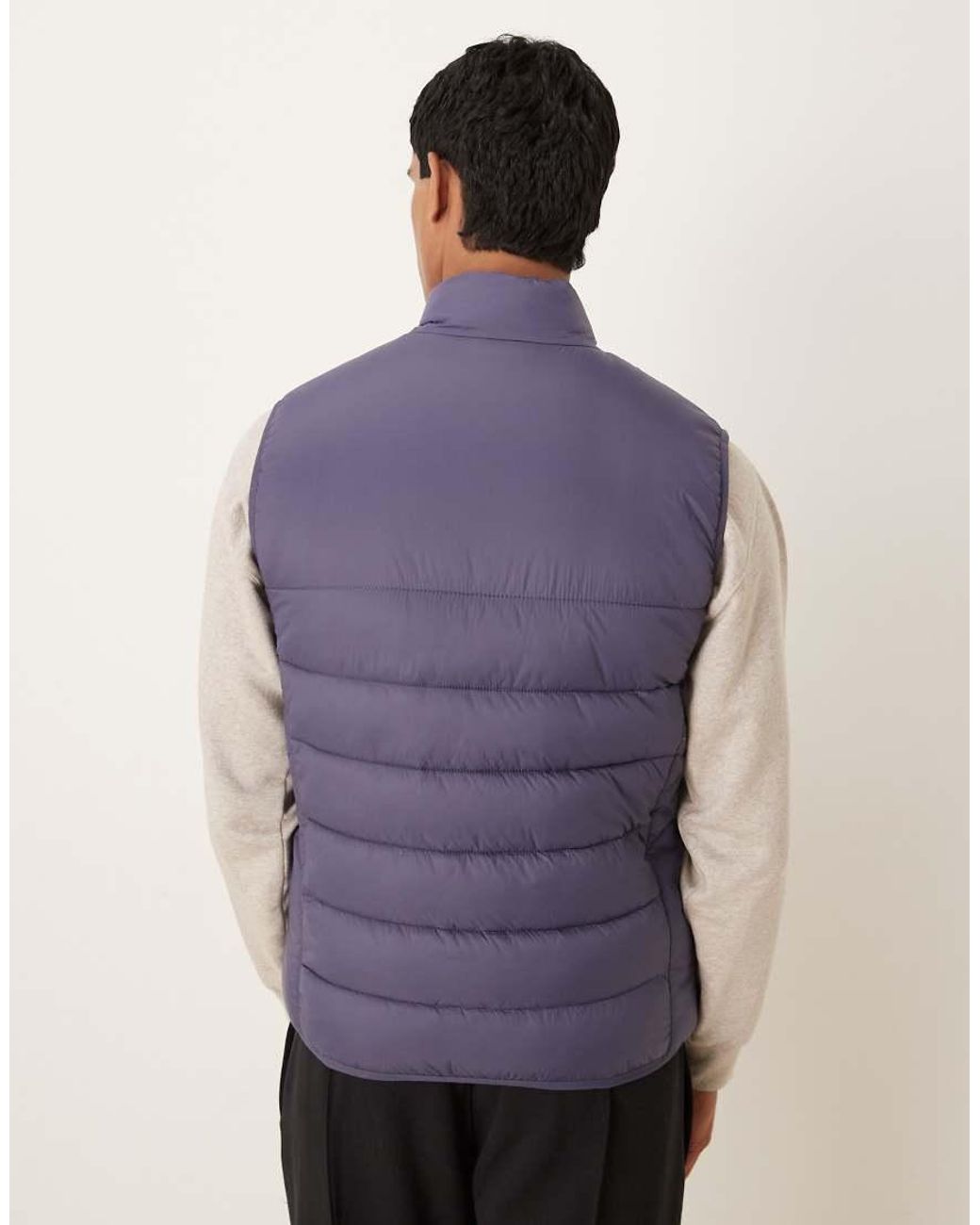 Lyle & Scott Blue Light Wadded Gilet for men