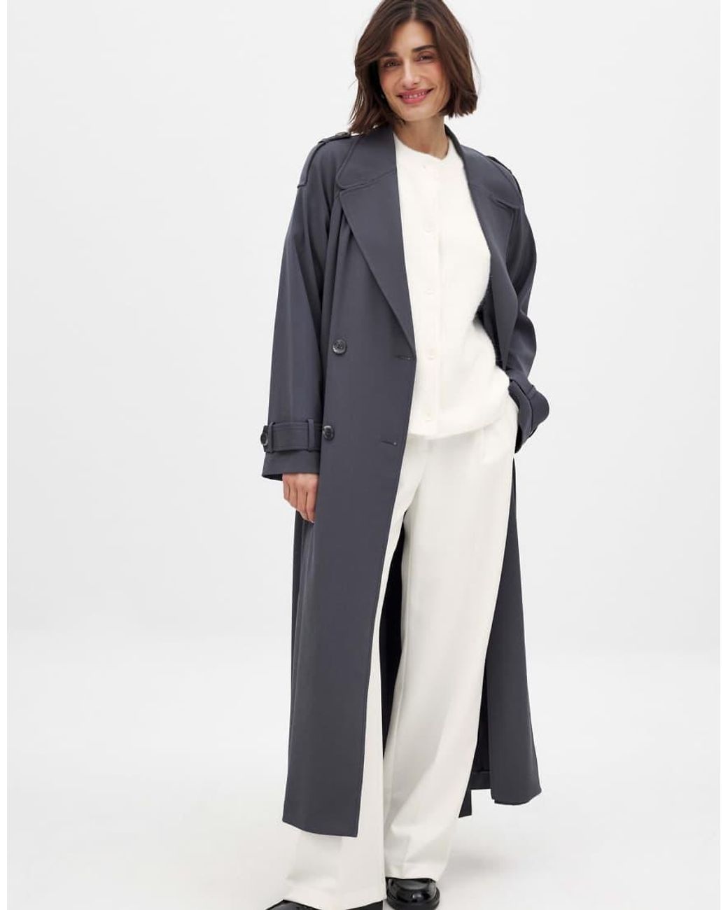 NA-KD White Knitted Short Sleeve Cardigan