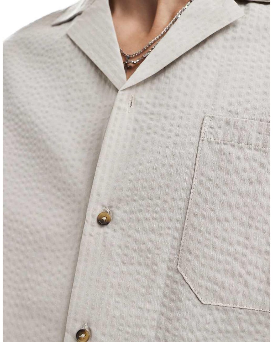 Camicia di Only & Sons in Natural da Uomo