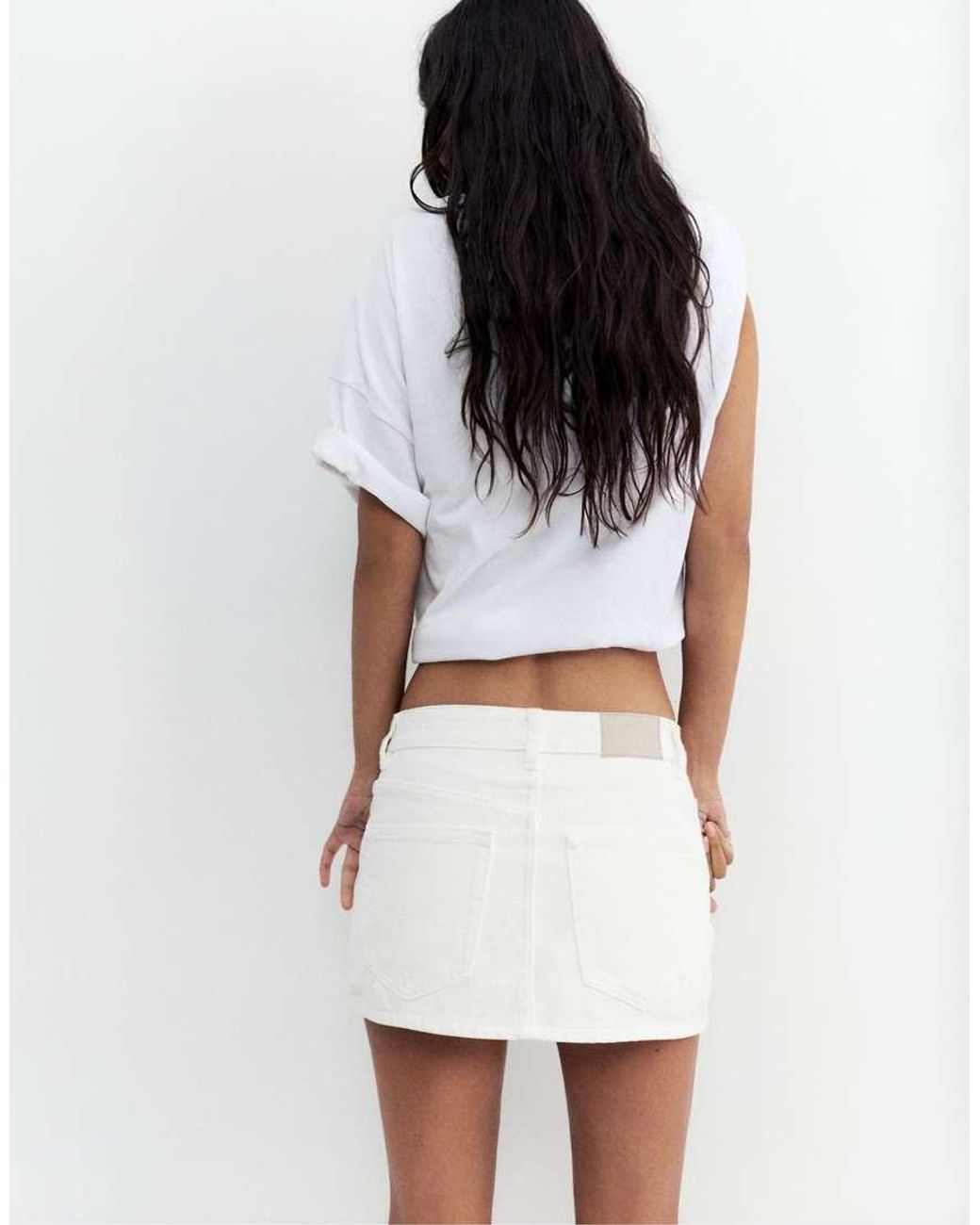 Gonna Pantalone di Pull&Bear in White