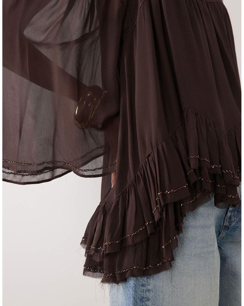 Mango Brown – bluse