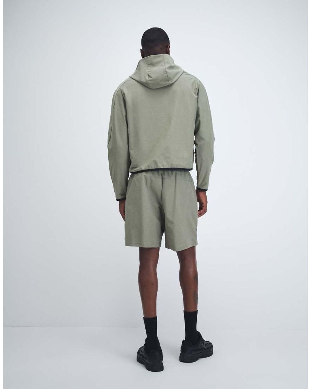Nike Gray Tech Shori Shorts for men