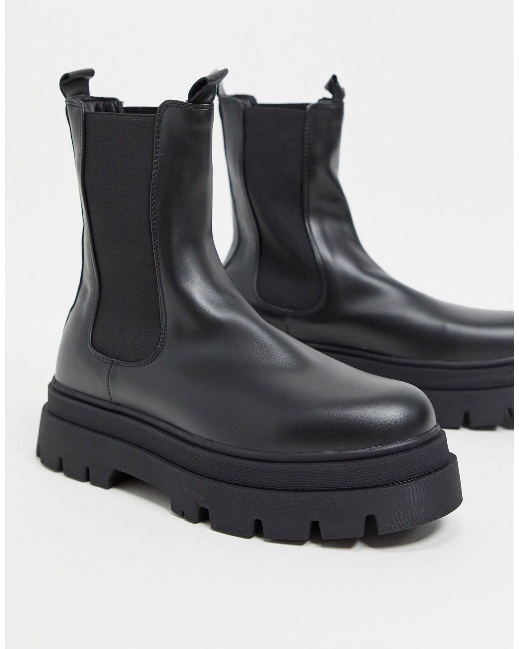 Black boots bershka new arrivals