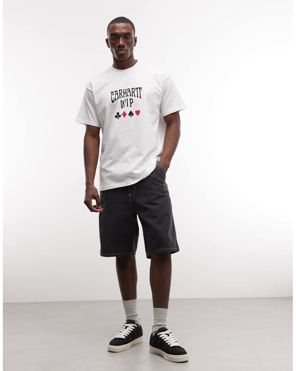 Carhartt White Deck T-Shirt for men