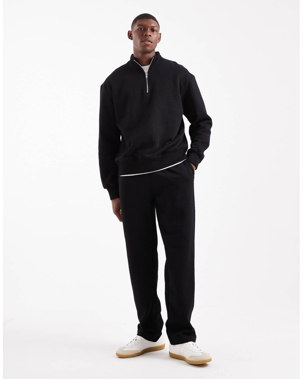ASOS – basic-jogginghose in Black für Herren