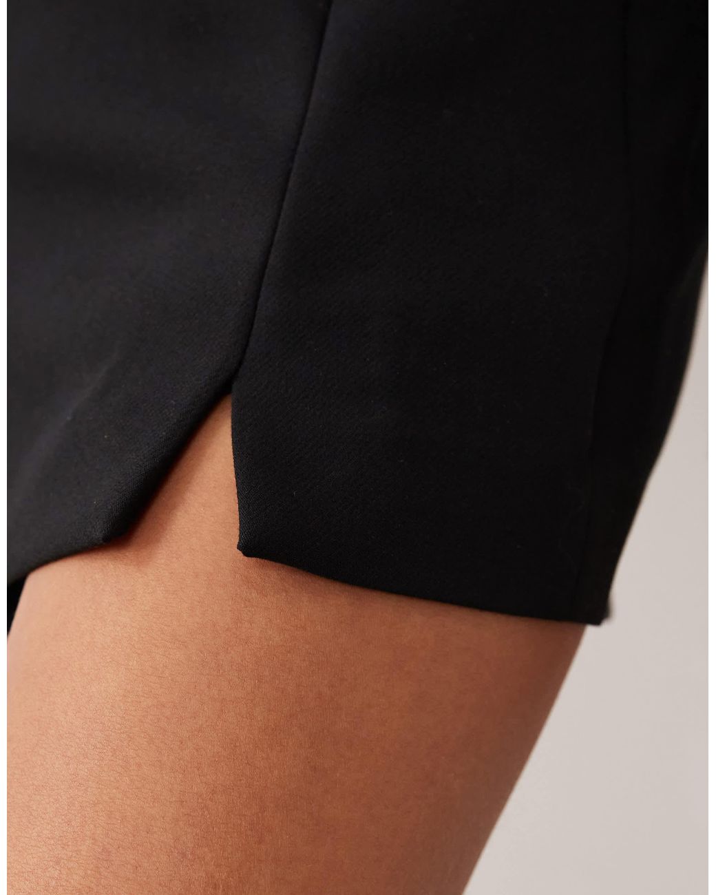 ASOS Natural Pelmet Mini Skort
