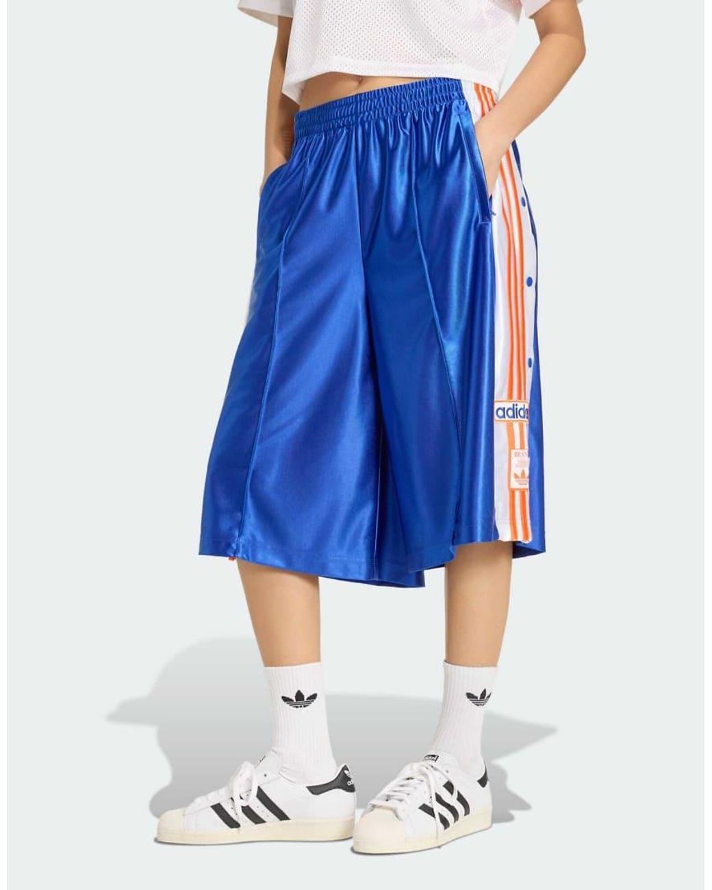 Adidas Originals Blue Adibreak Elongated Short