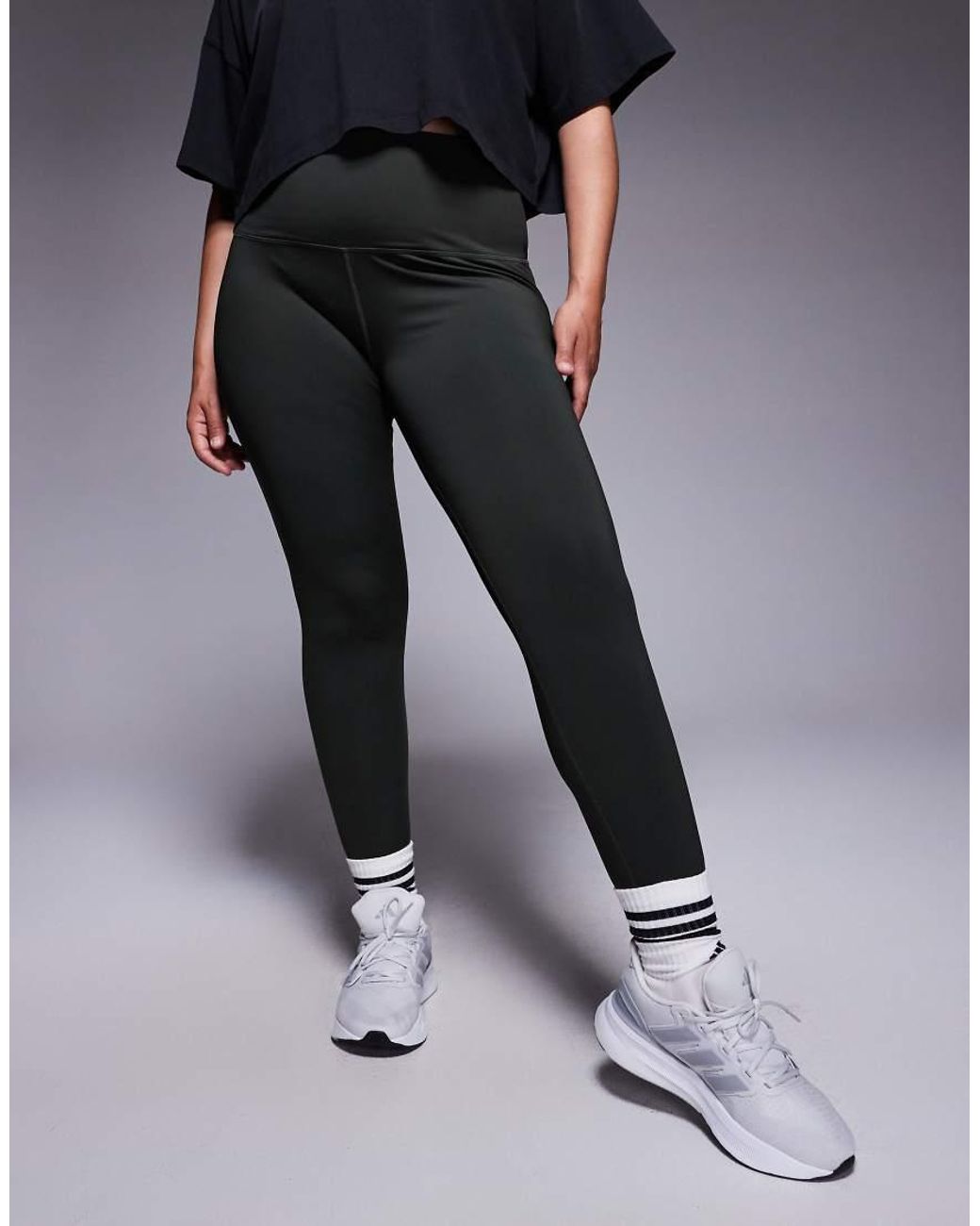 4505 Black Curve Icon Active Bum Sculpt High Waist Gym Legging With Inner Pocket