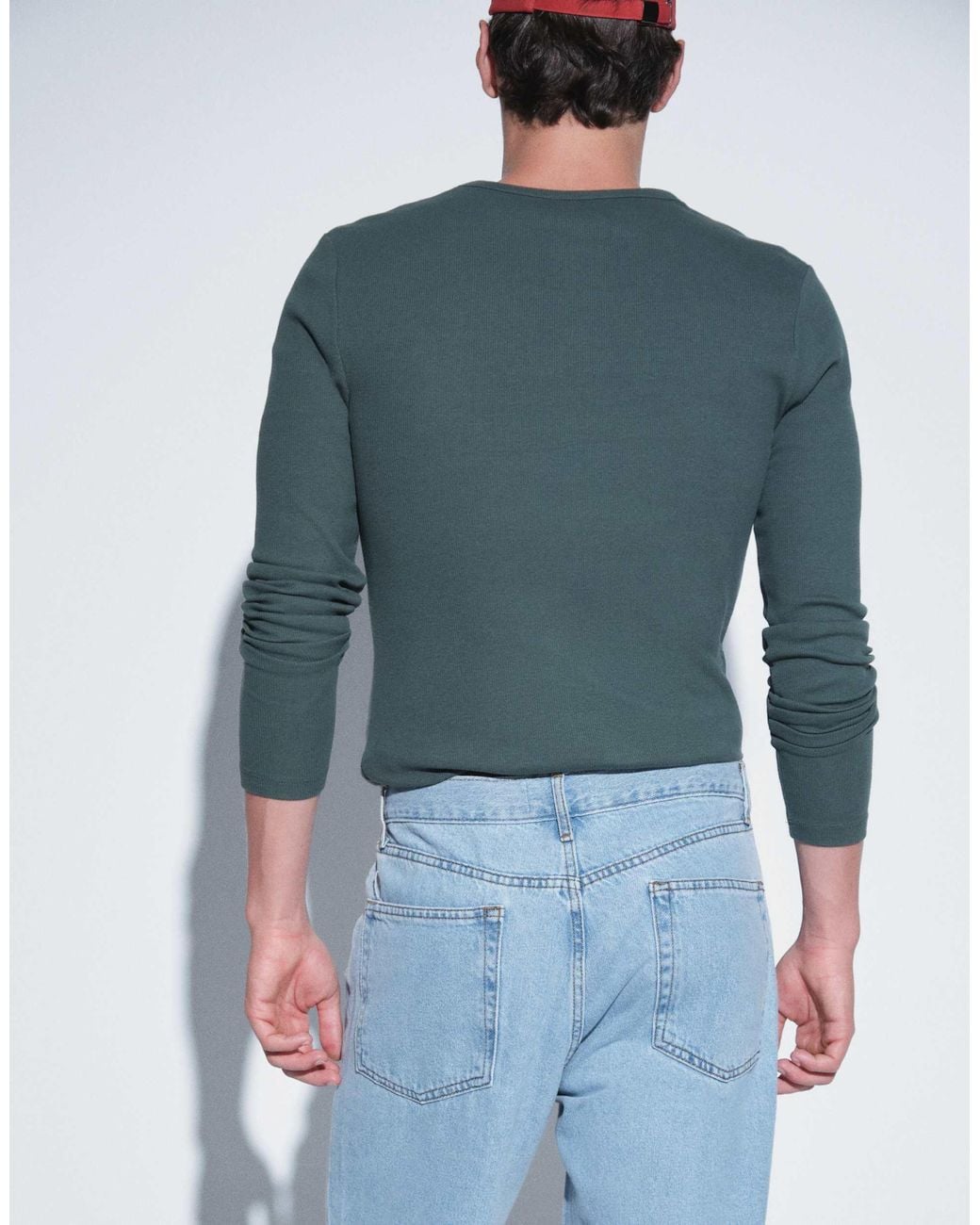 ASOS Blue Straight Jeans for men