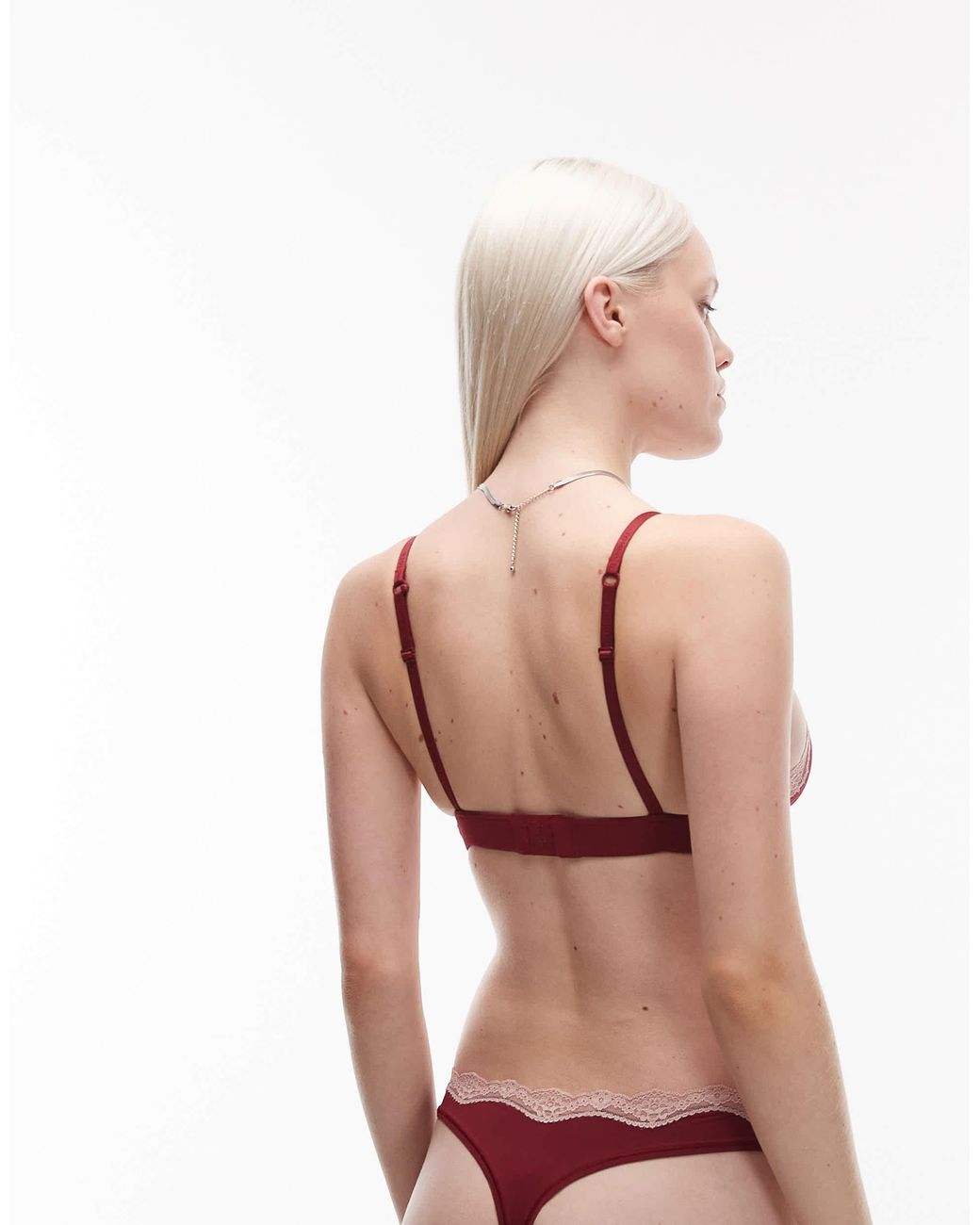 String bordé Tommy Hilfiger en coloris Red