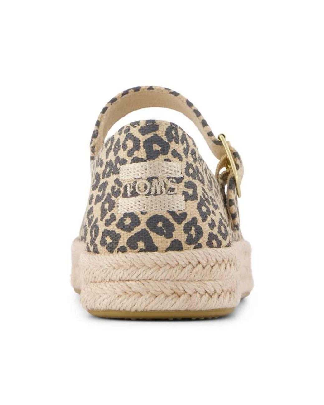TOMS Natural Carolina Textile Oatmeal Flip Flops