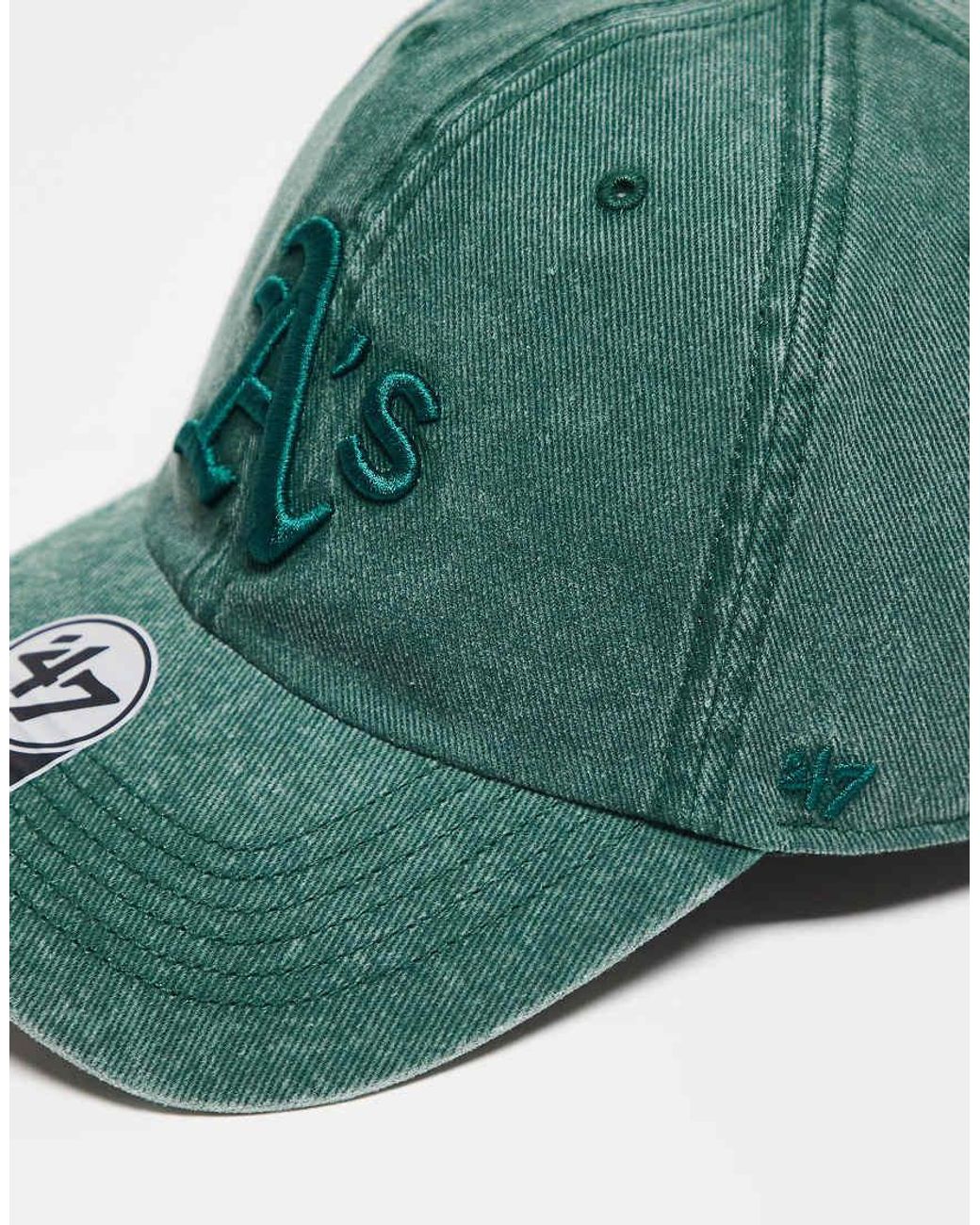 '47 Green Oaklands Athletics Clean Up Cap