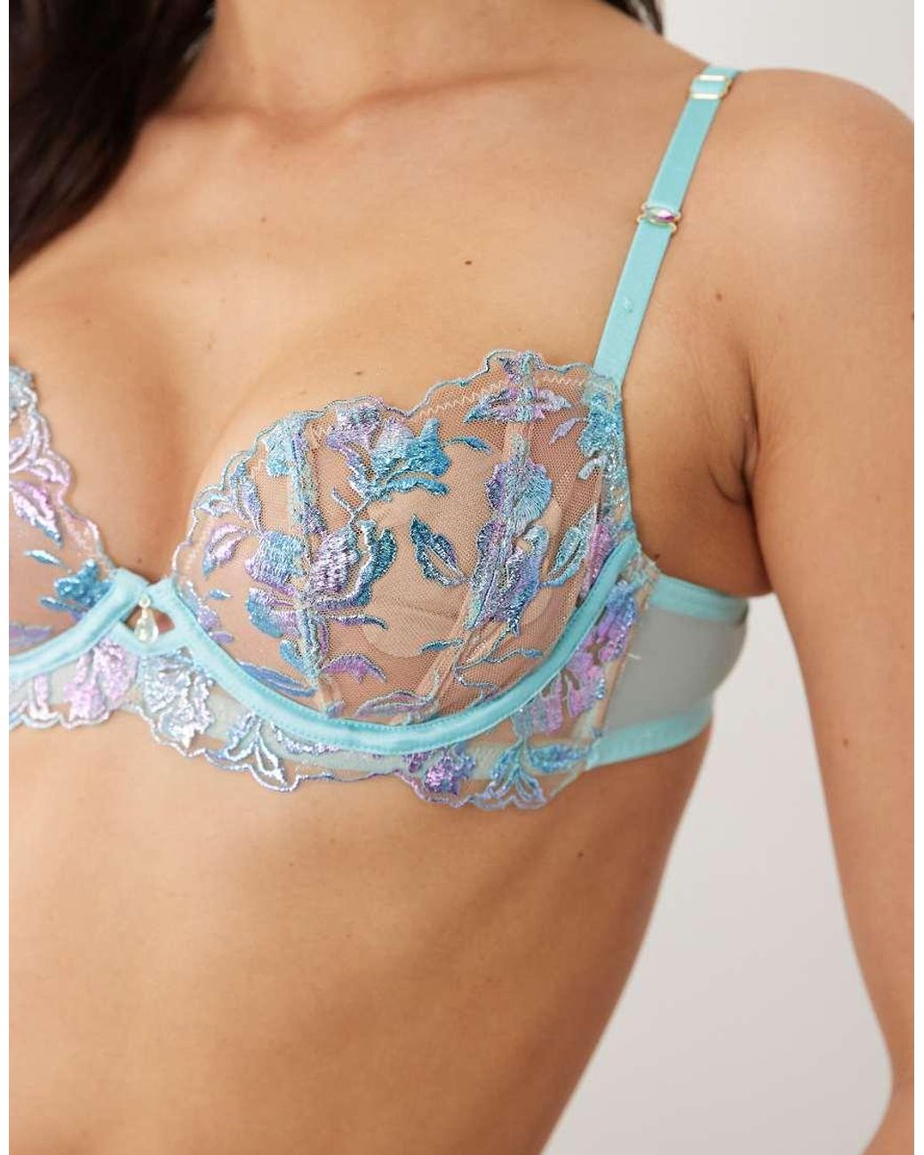 Ann Summers Blue Euphoric Non Padded Balcony