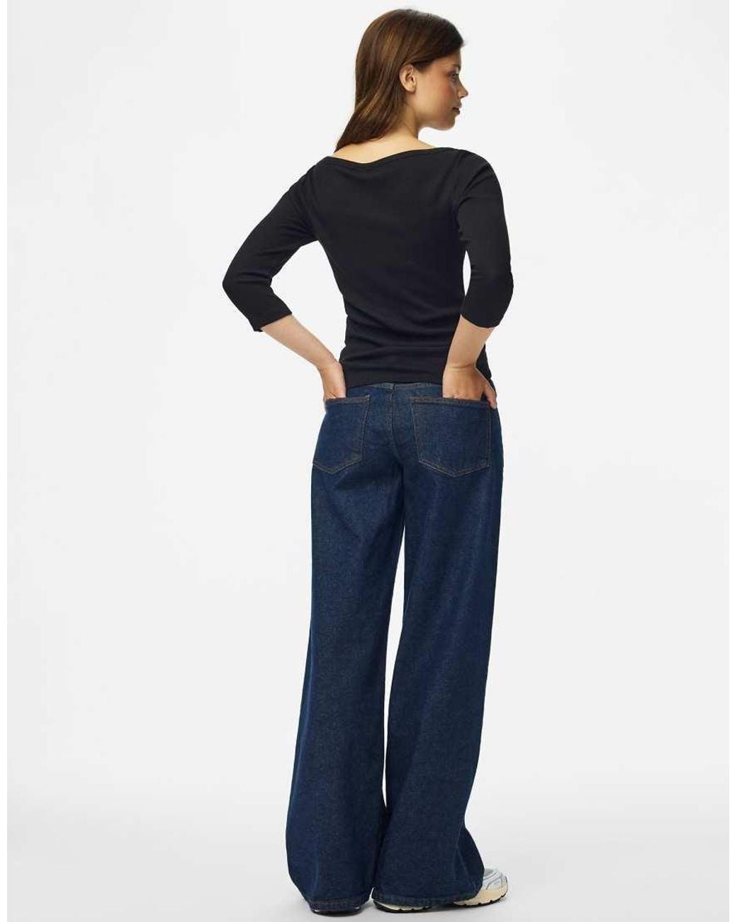 Top di Pieces in Blue