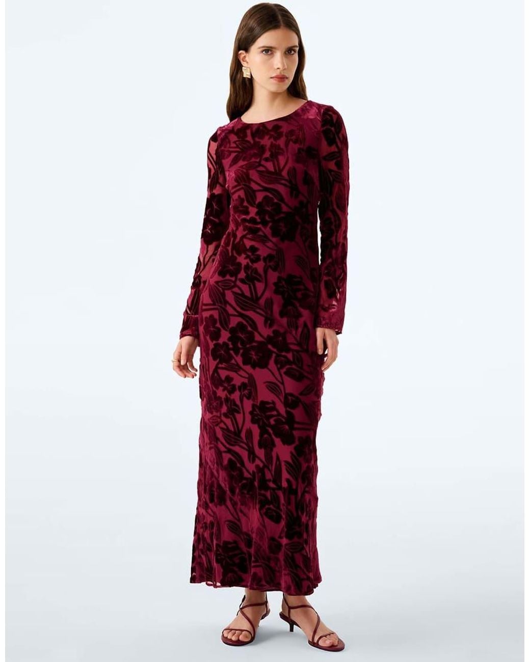 OMNES Red Juniper Dress