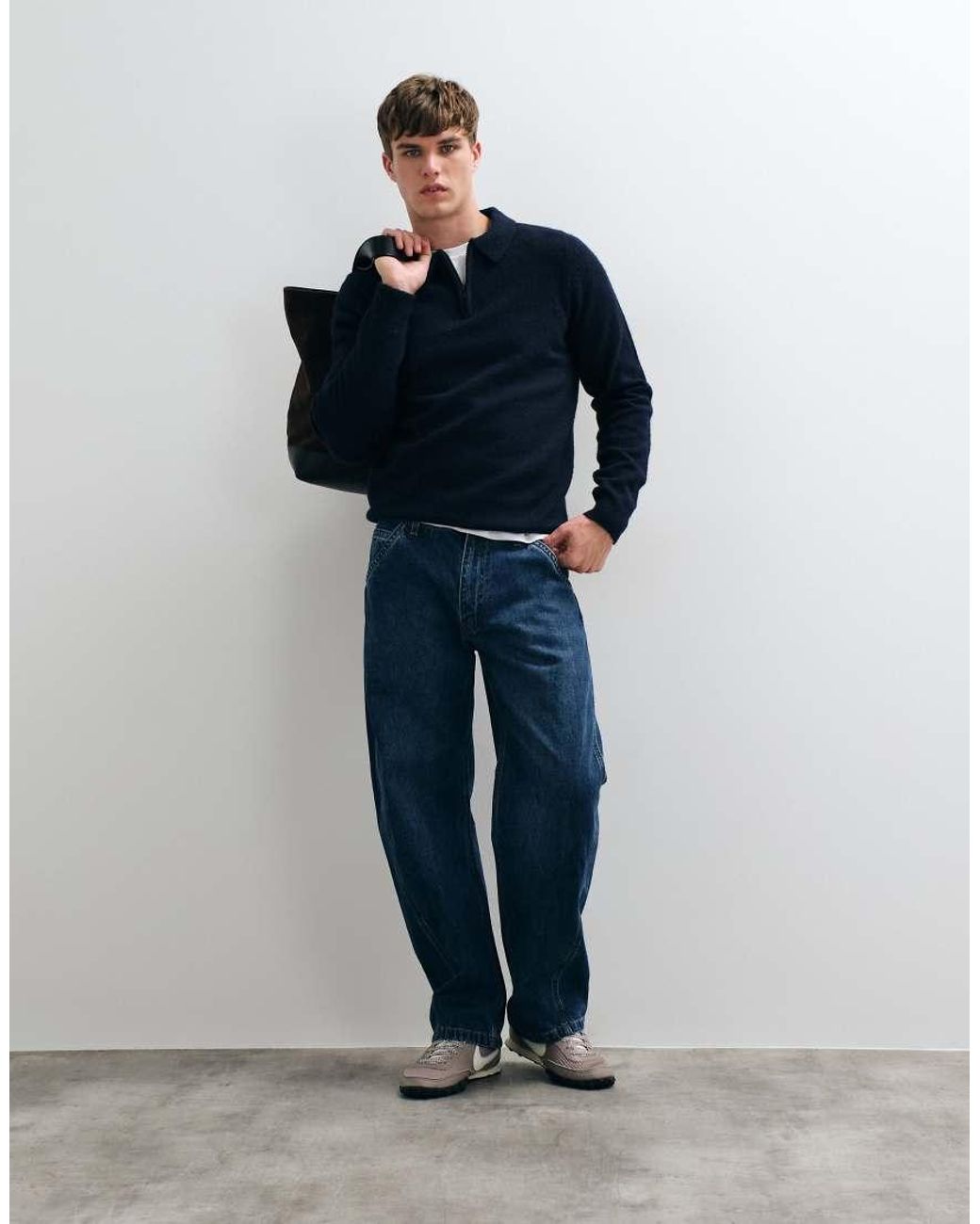 Polo di Threadbare in Blue da Uomo