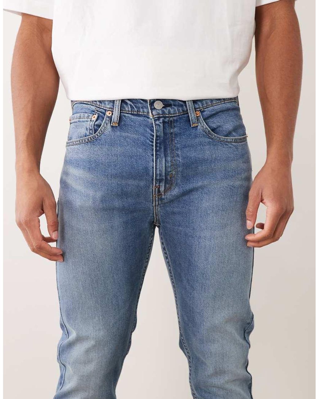 Levi's Blue 510 Skinny Jeans for men