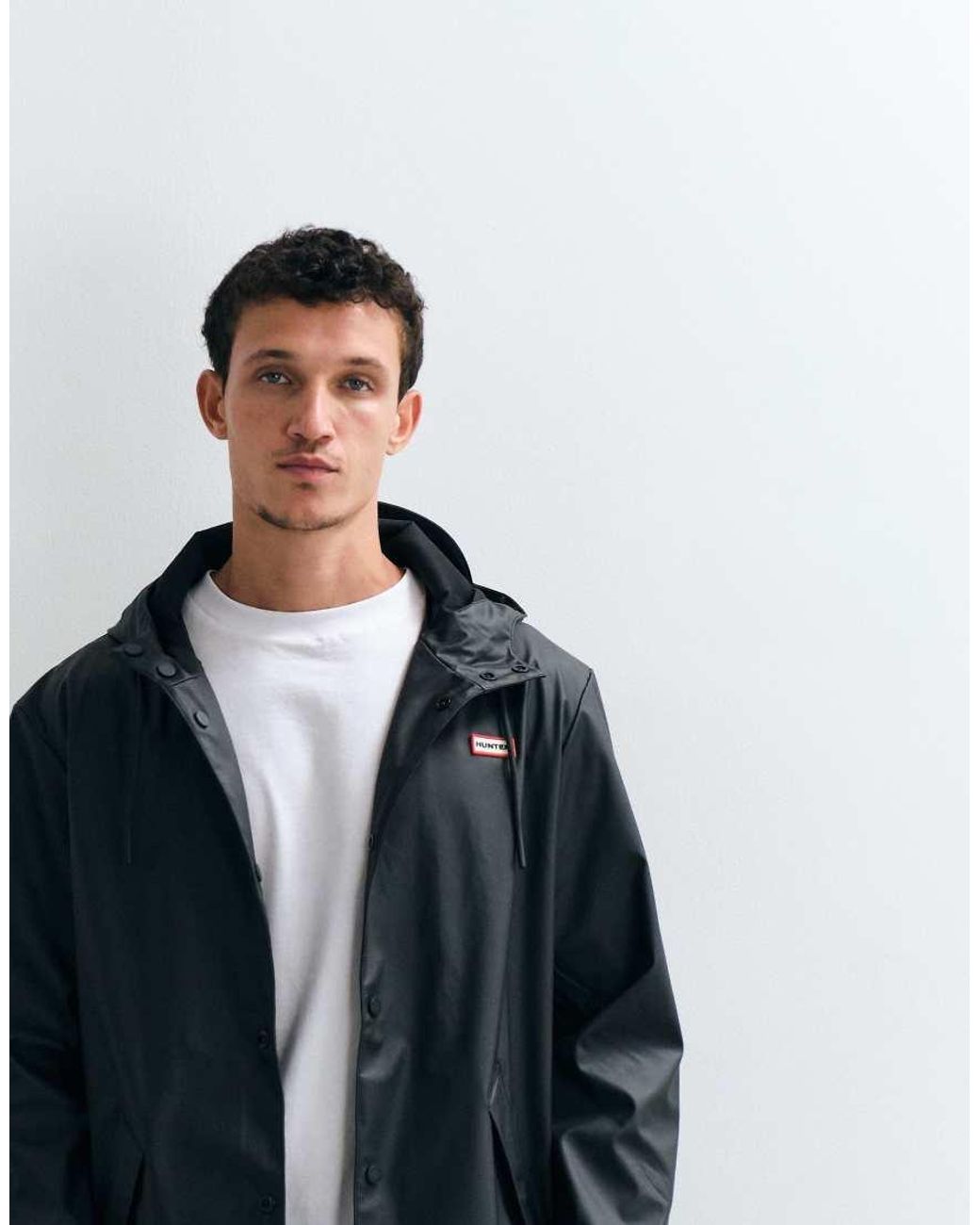 Hunter Blue Raincoat