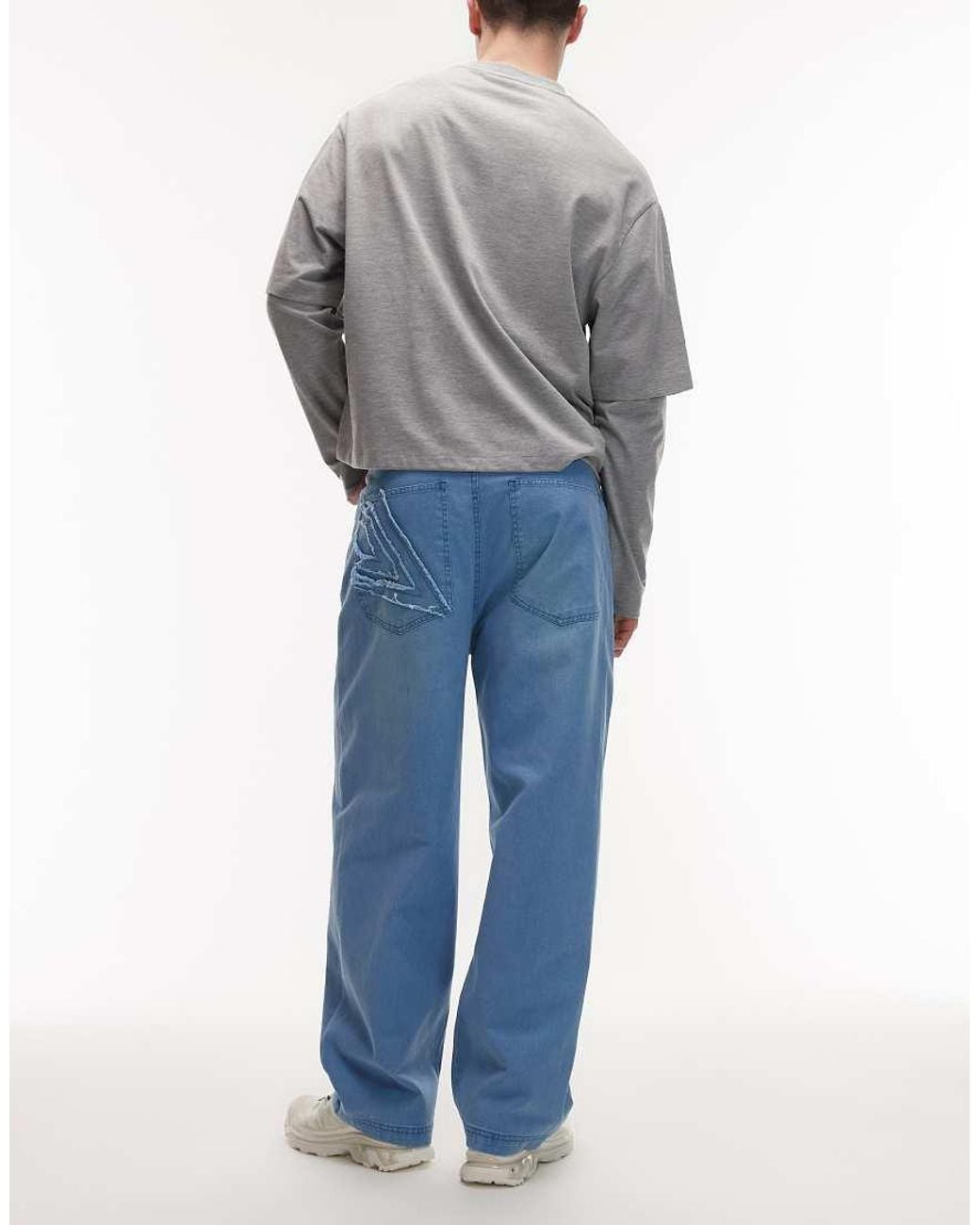 Umbro Blue Drill Denim Jeans for men