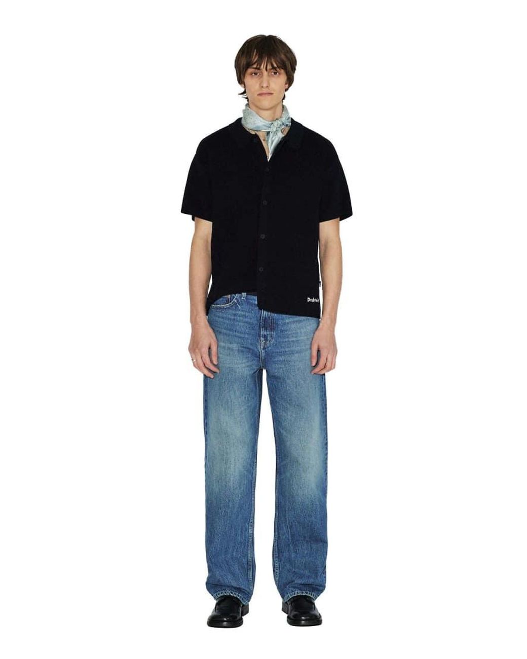 Dr. Denim Blue Omar Relaxed Fit Jeans for men