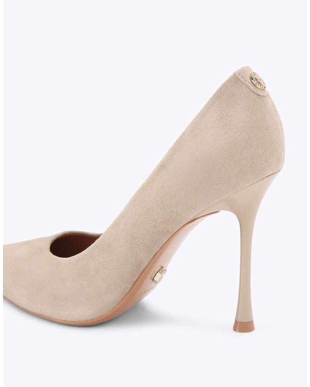 Carvela Kurt Geiger White Incanto Court Shoes