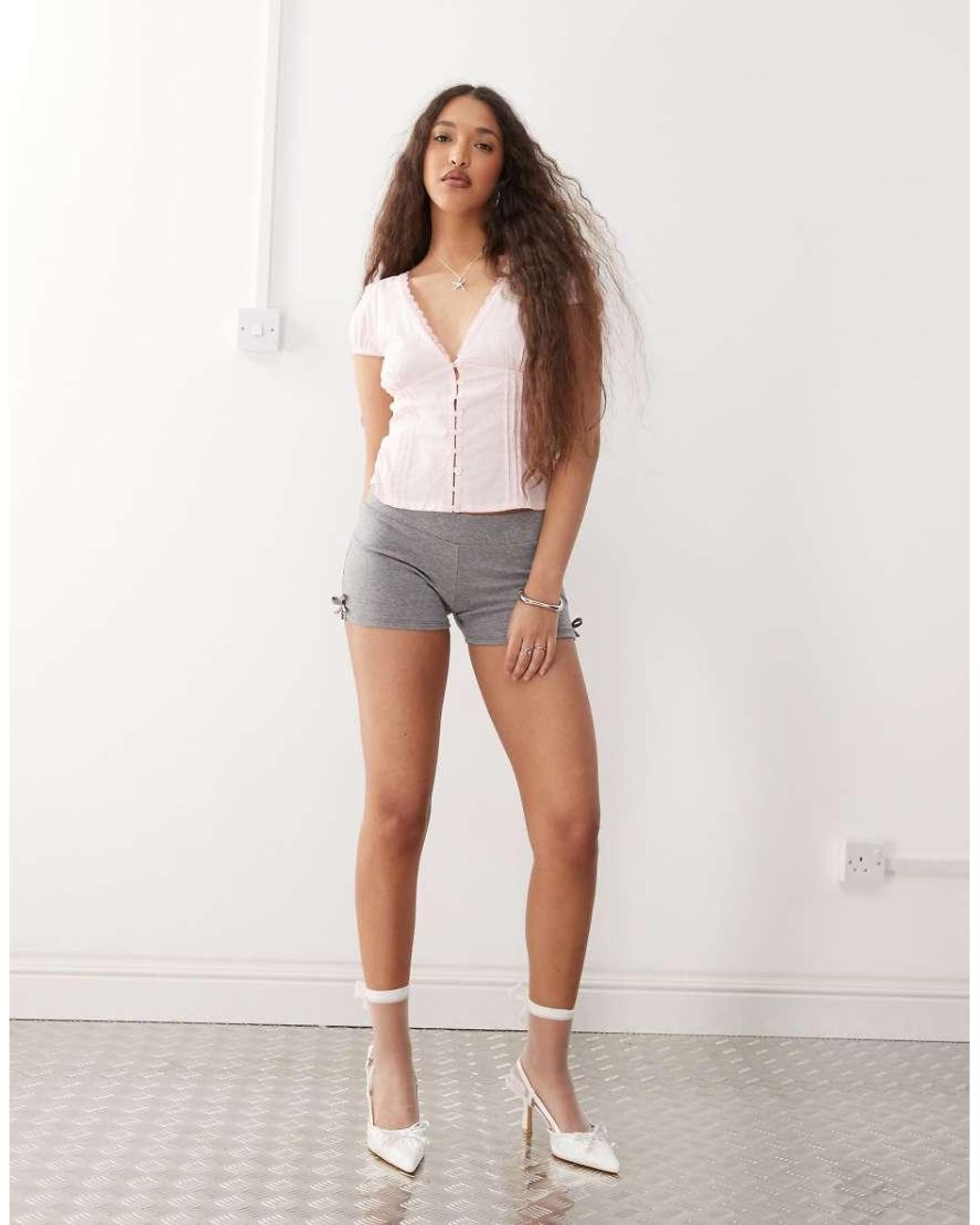Motel Pink Ilias Corset Top