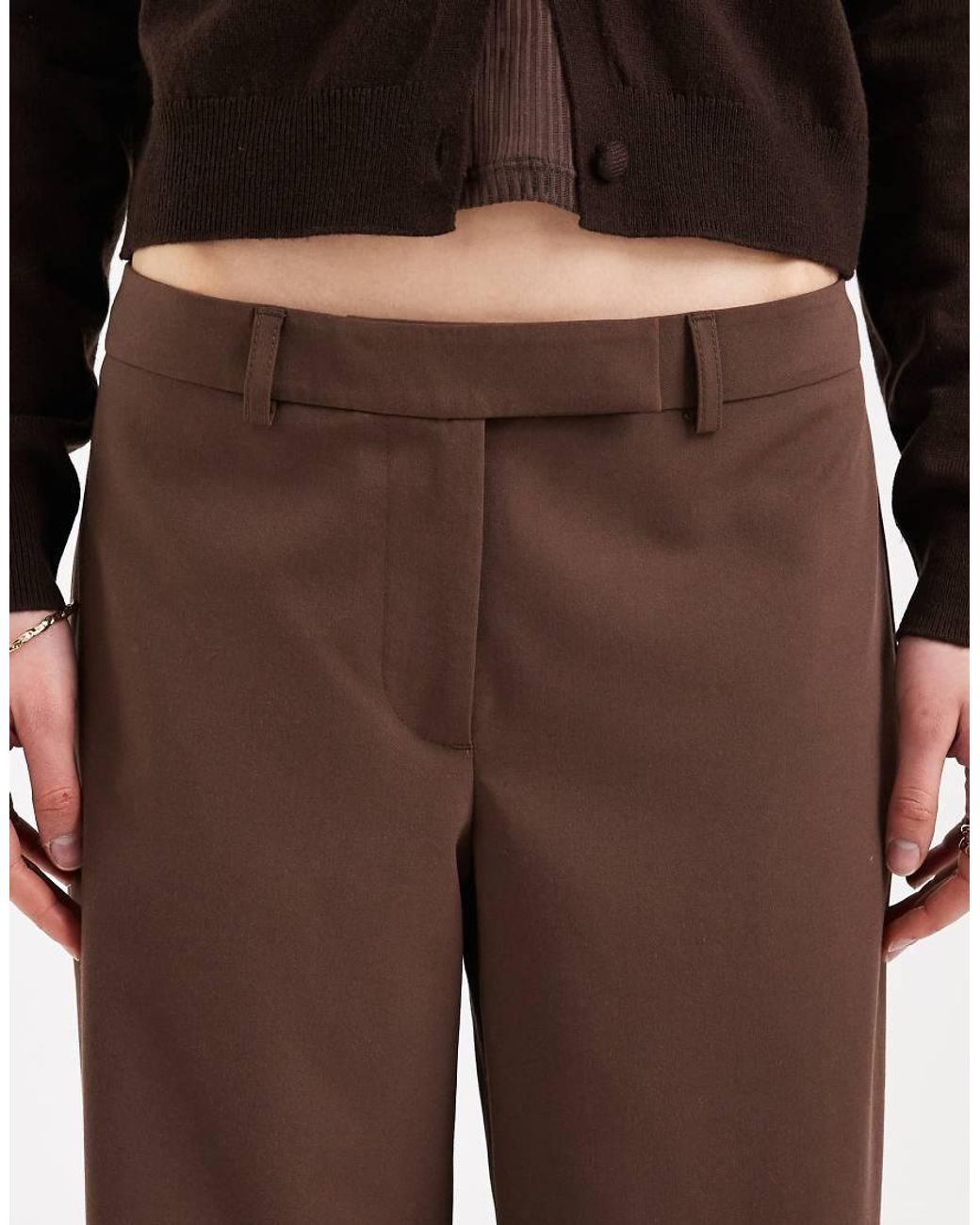 ASOS Multicolor Low Rise 90's Tailored Trouser