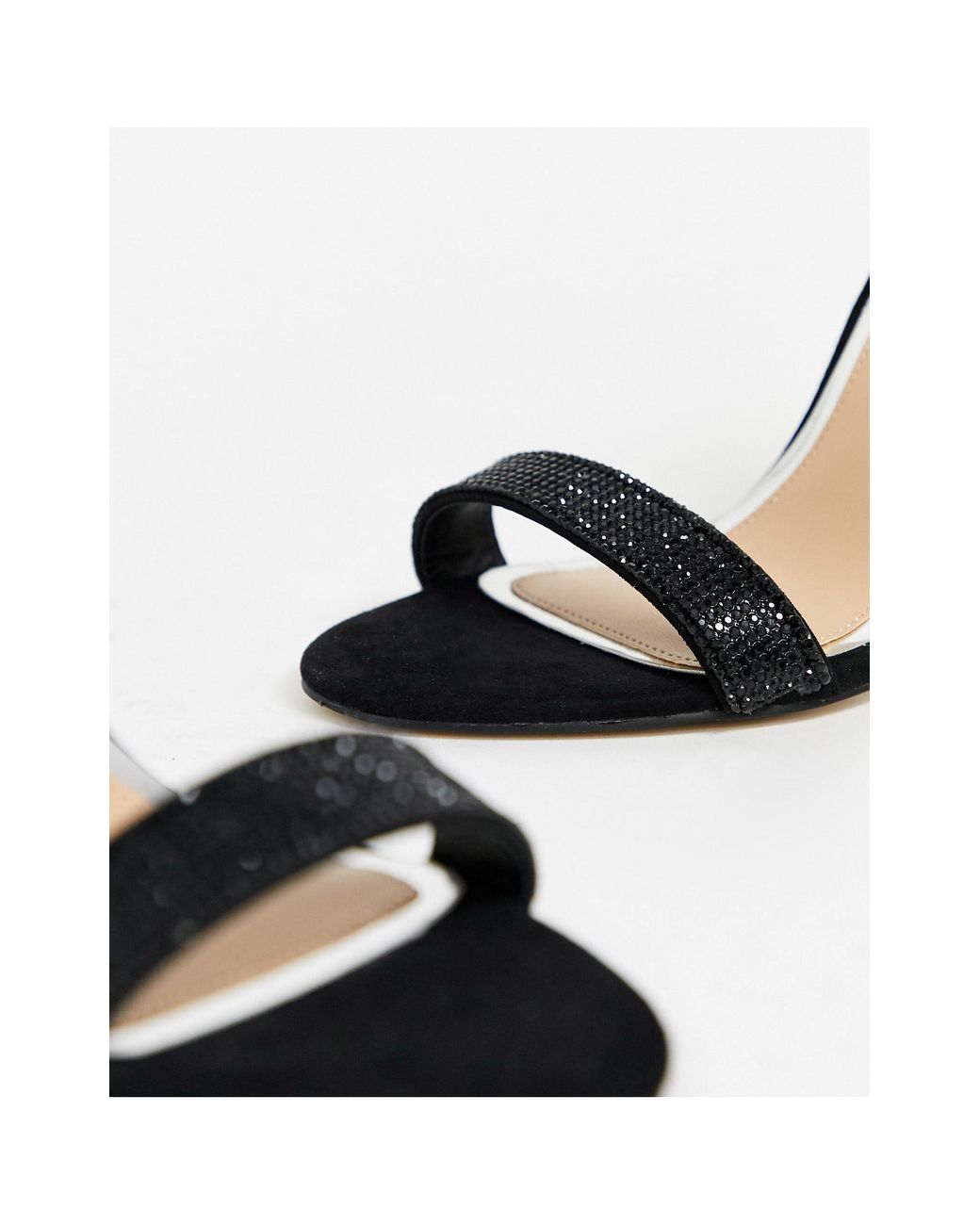 Lipsy diamante best sale barely there sandals