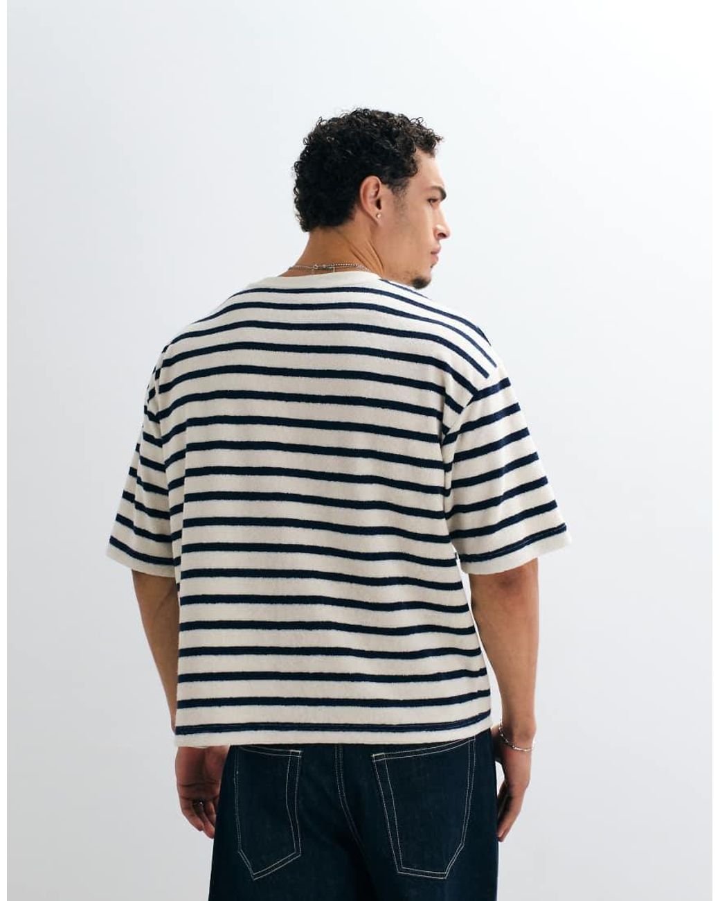 ASOS Multicolor Heavyweight Boxy Oversized T-shirt for men