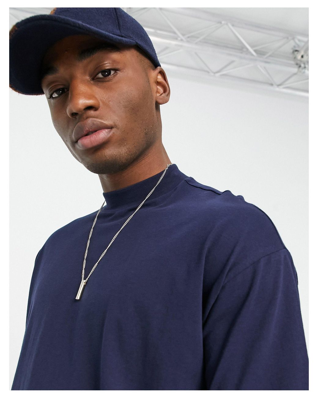 New Look Oversized Turtle Neck T-shirt 