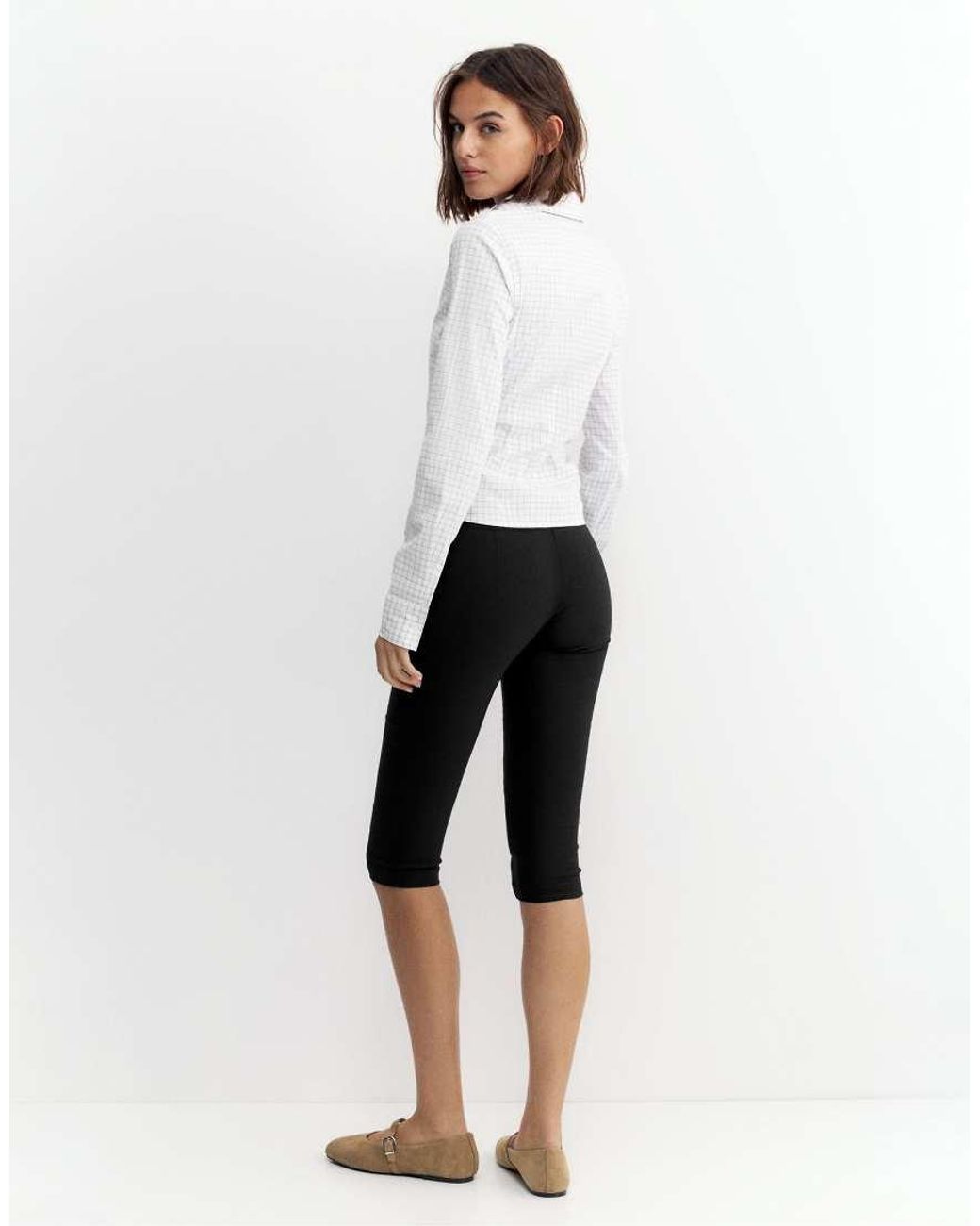 Pull&Bear Aansluitend Overhemd Met Brede Manchetten in het White
