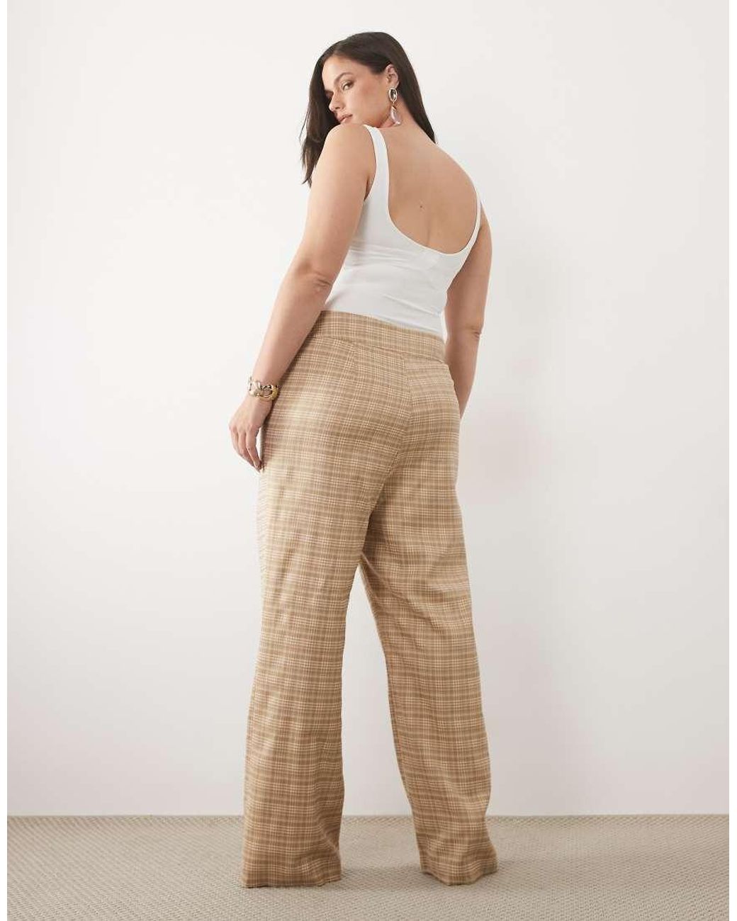 ASOS Natural Curve Tailored Pants