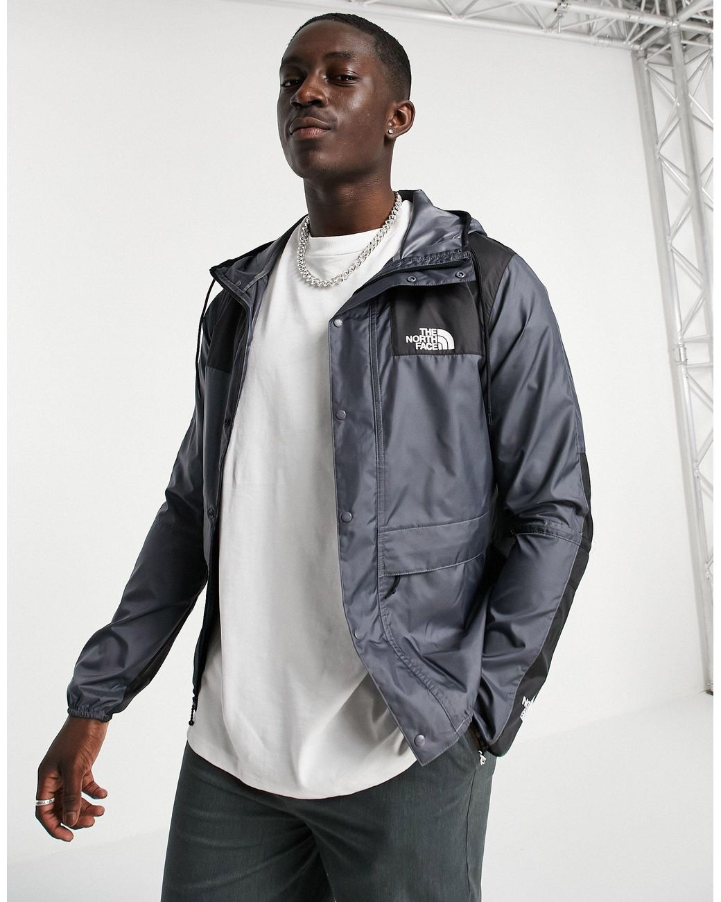The North Face 1985 Seasonal Mountain Jacket in Grey for Men | Lyst UK