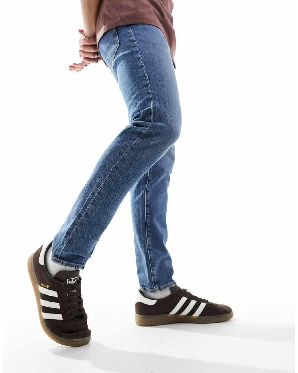 SELECTED Blue Slim Fit Jeans for men