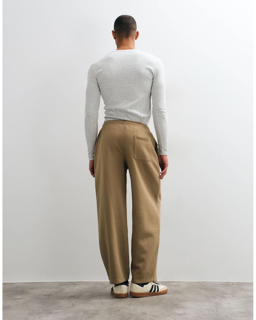 ASOS White Essentials Balloon jogger for men