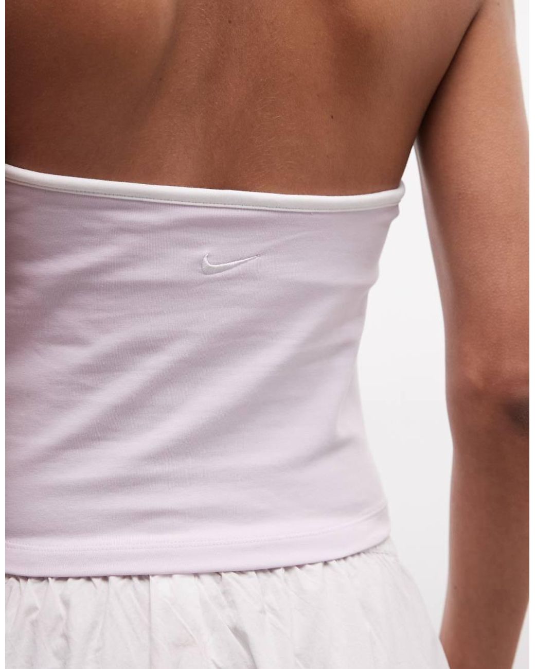 Nike Purple Halter Neck Top