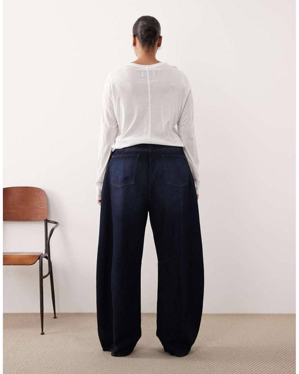 ARRANGE Blue Curve Sydney Denim Barrel Leg Jean