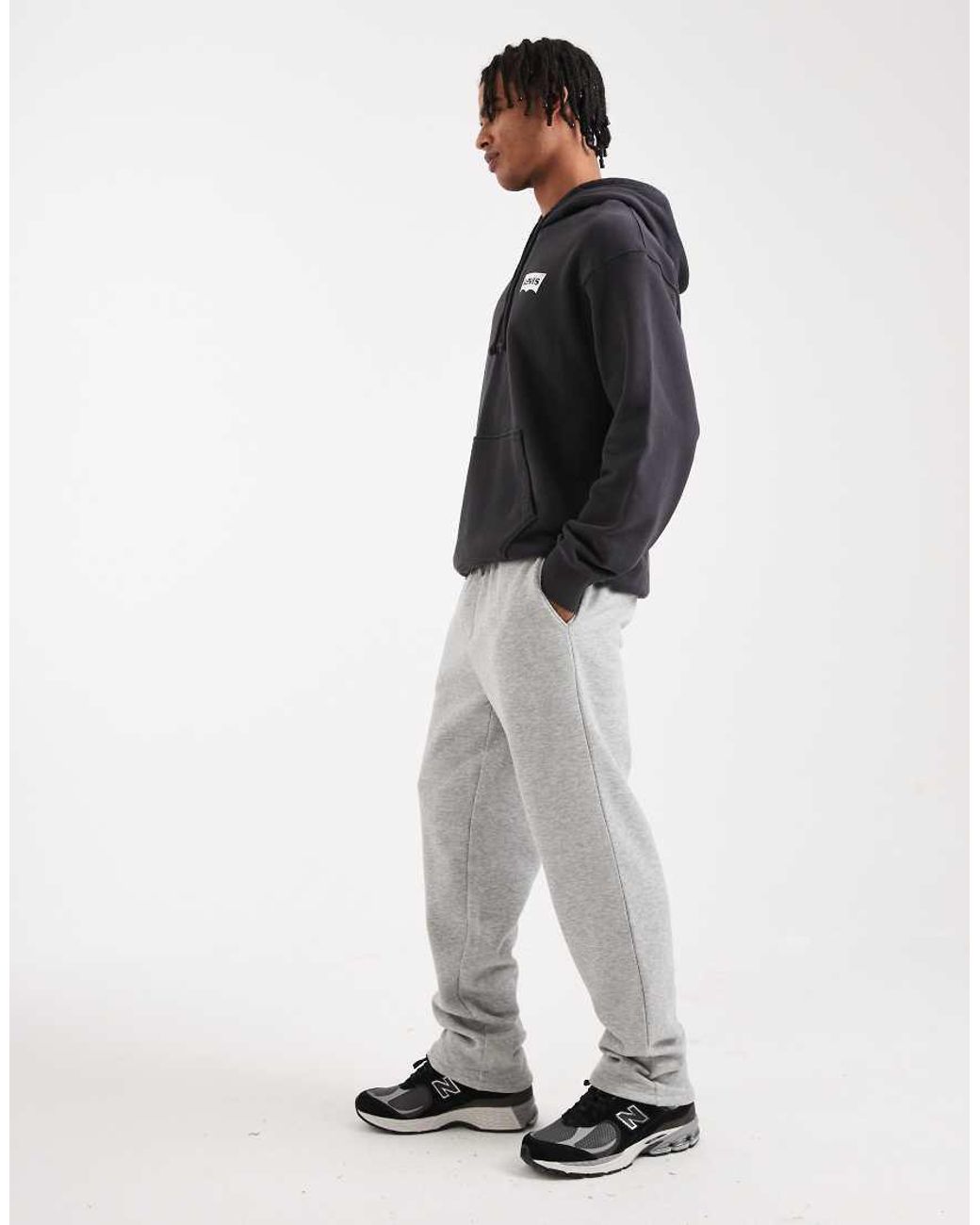 JJ Rebel Gray Loose Fit Jogger for men
