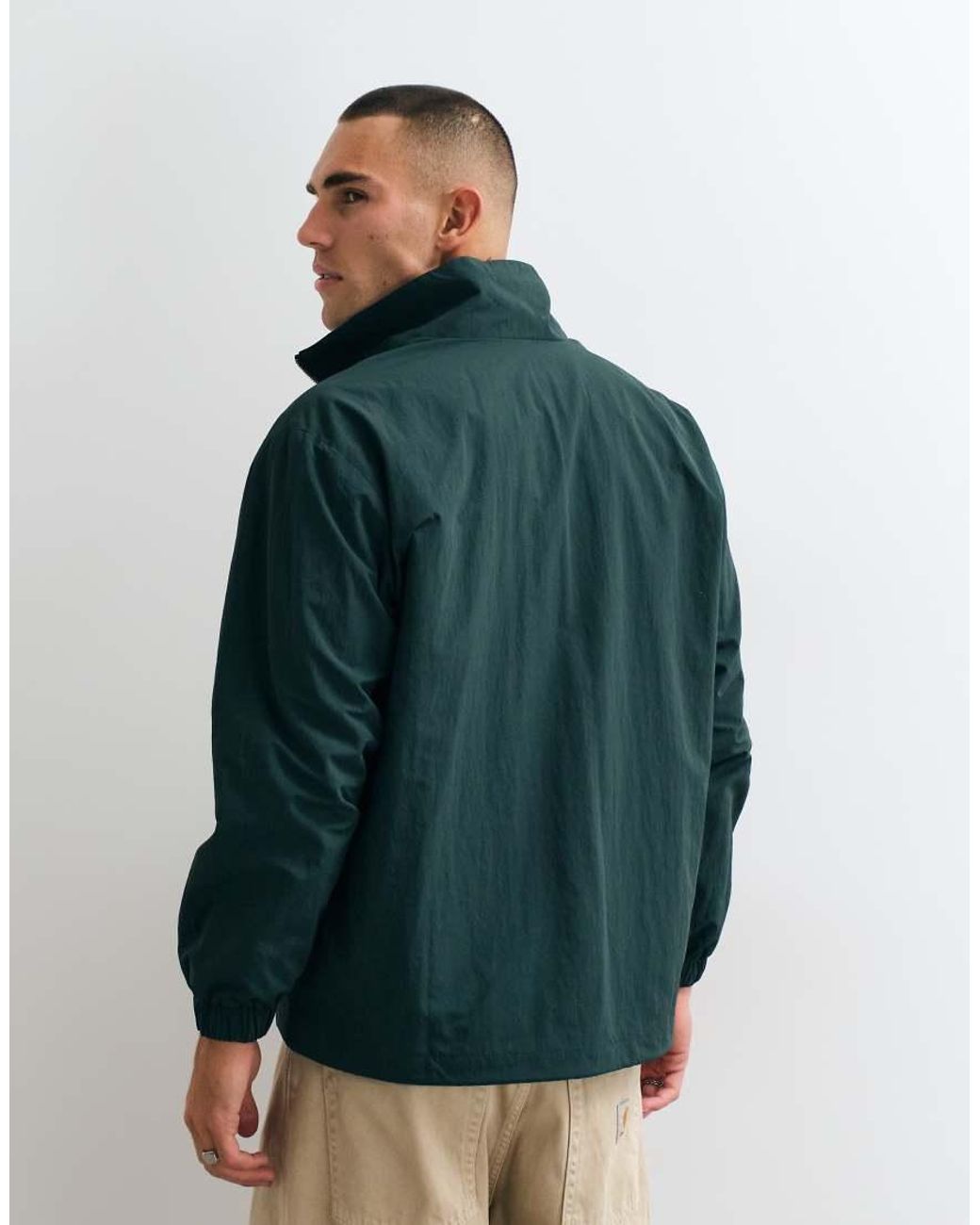 Prohibited Blue Windbreaker Jacket for men