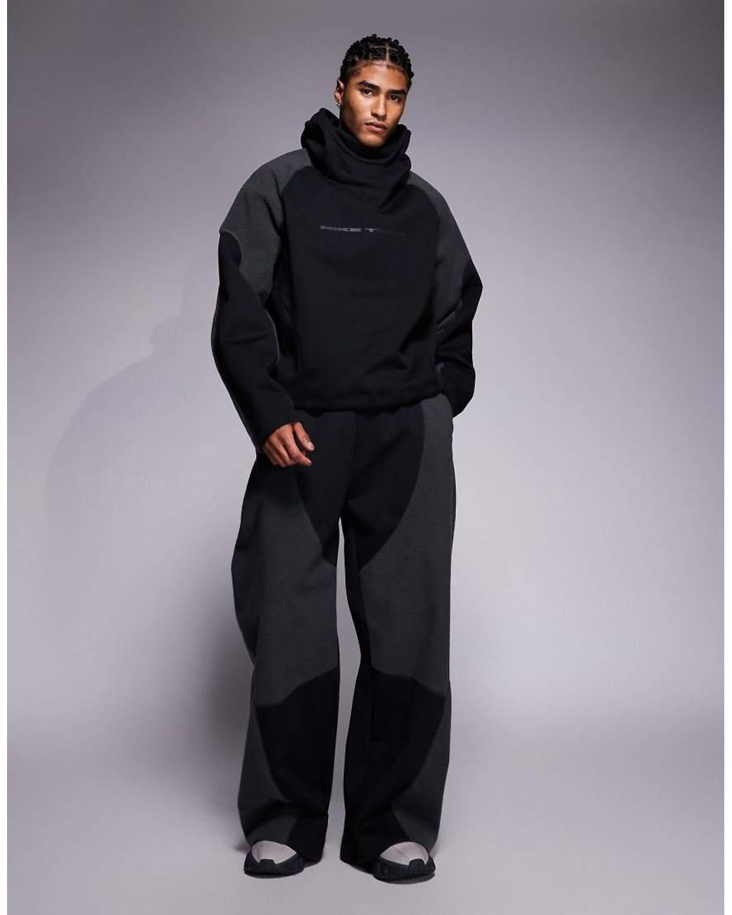 Nike Black Tech Boreas Open Hem joggers for men