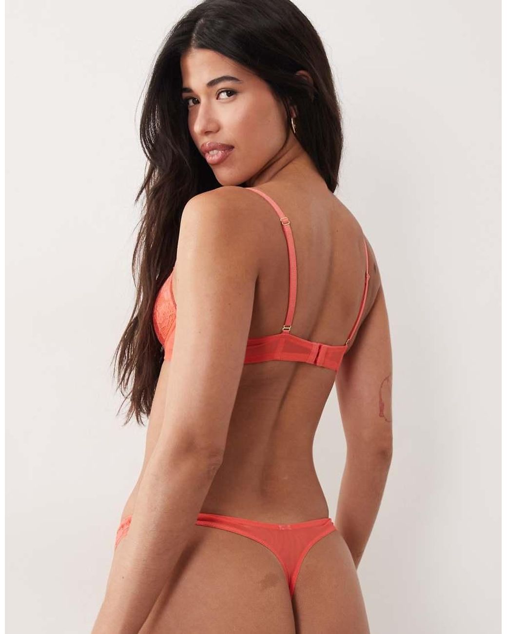 Ann Summers Red Sexy Lace Thong