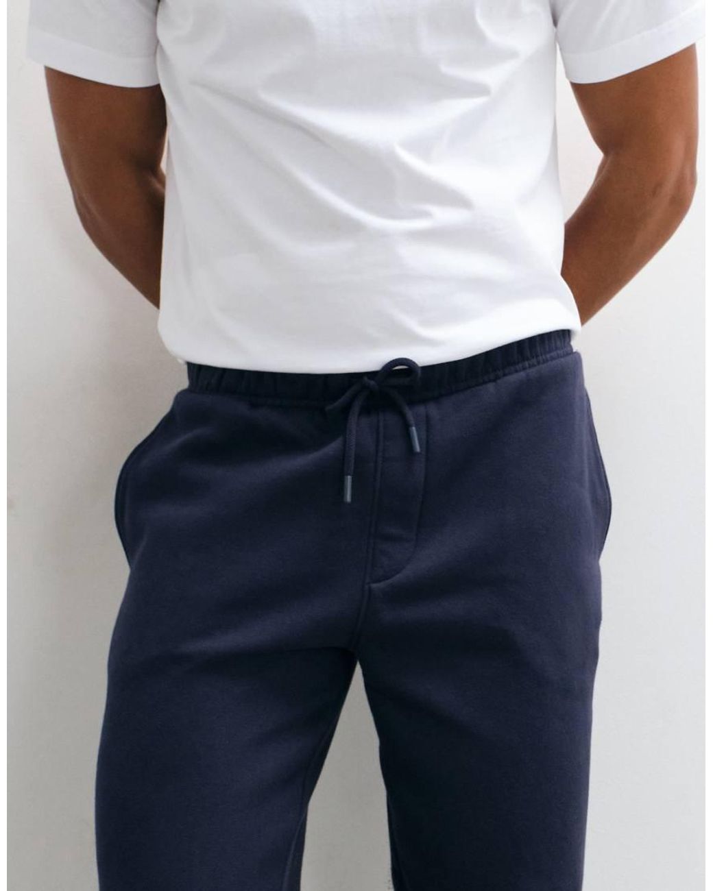 ASOS White Essentials Straight jogger for men