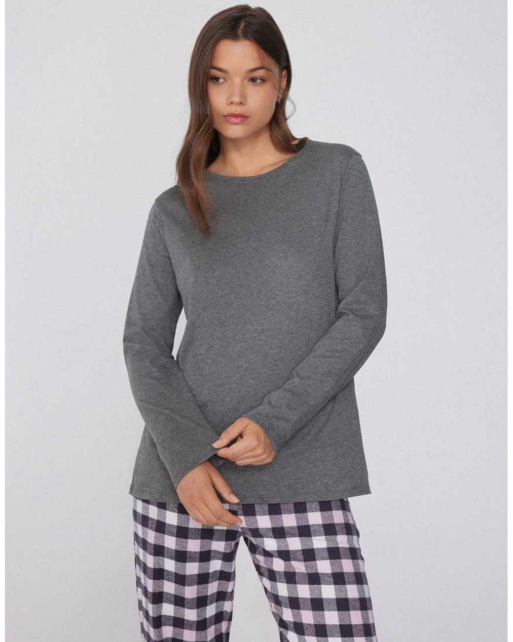 Tezenis Gray 100% Cotton T-Shirt