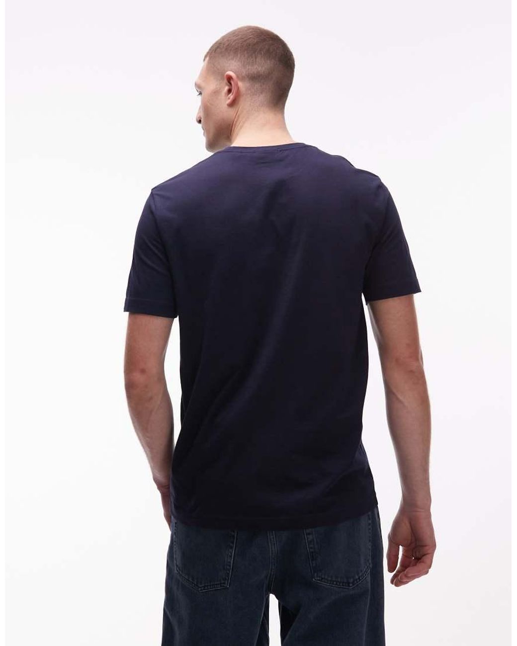 Gant Blue Archive Logo T-shirt for men