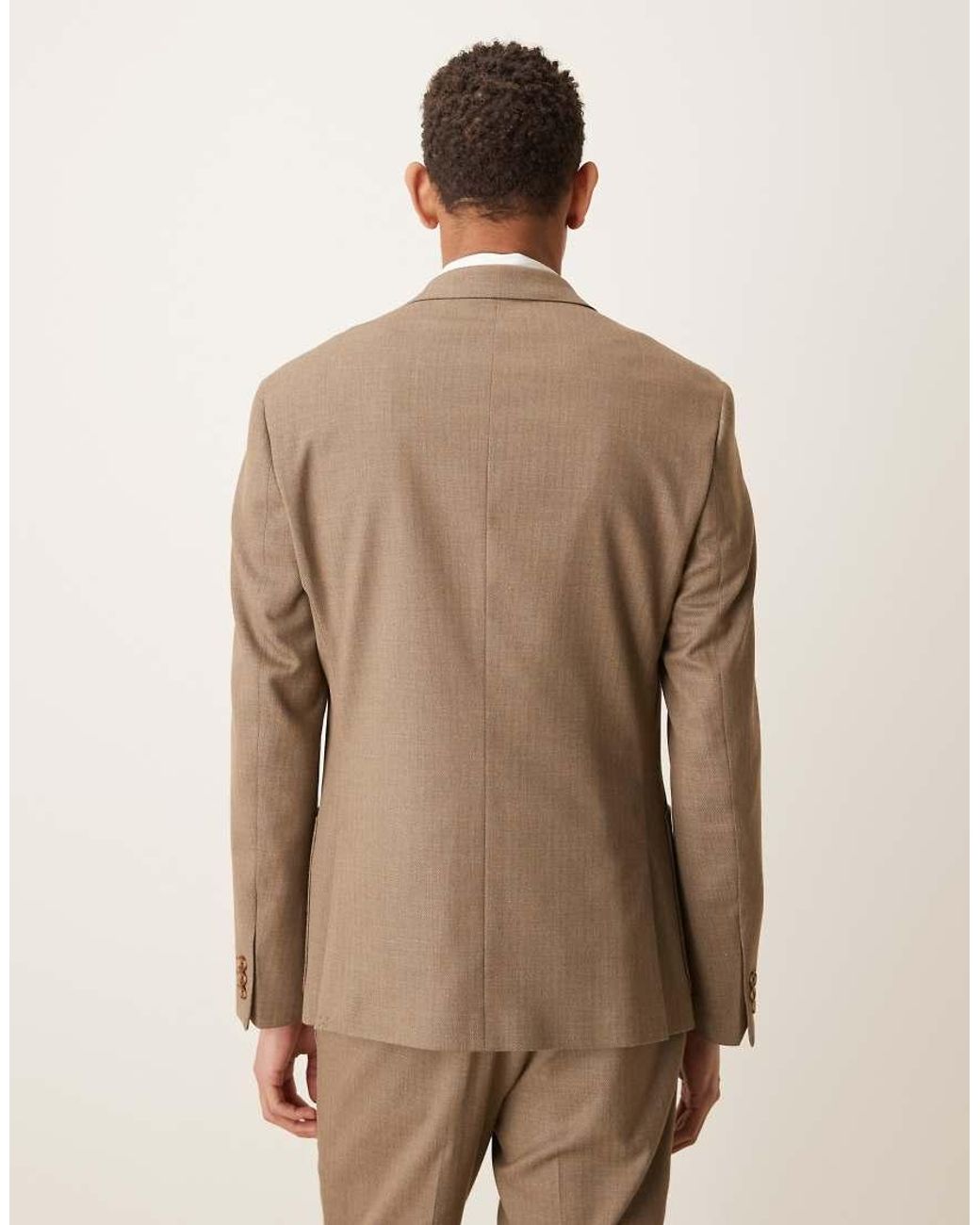 ASOS Natural Skinny Suit Jacket for men