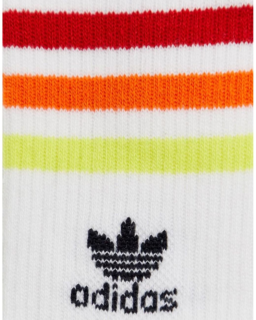 adidas Originals Cotton Pride Rainbow Socks | Lyst