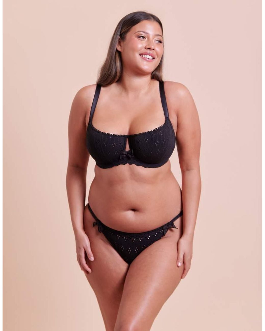 Curvy Kate Pink Flora Tanga