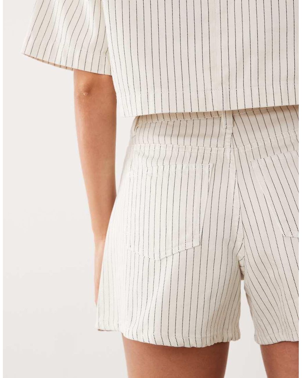 ASOS Natural Longer A Line Short Co-Ord