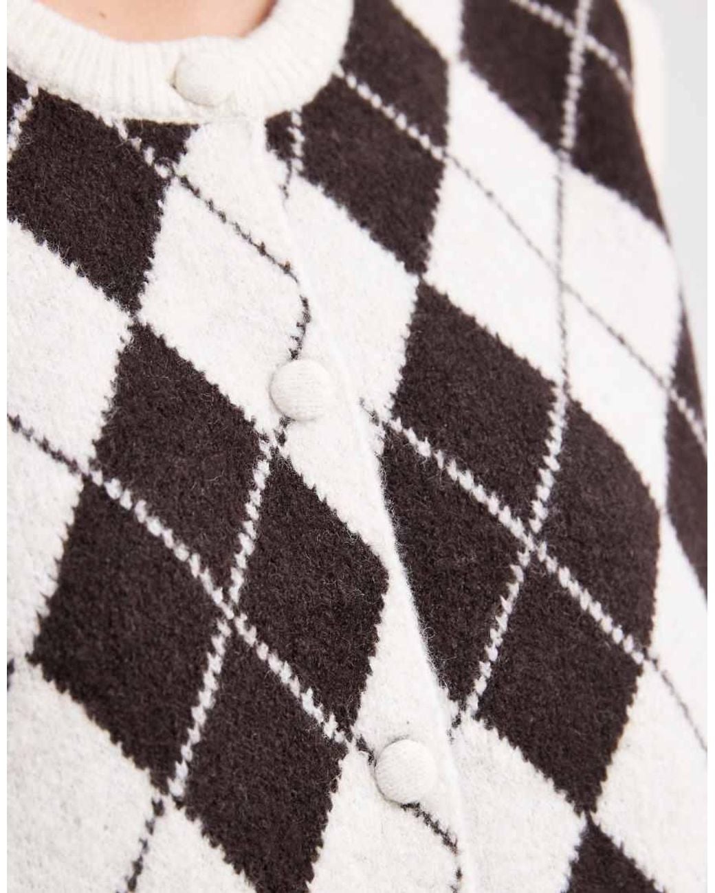 Vero Moda Black Cropped Knitted Vest