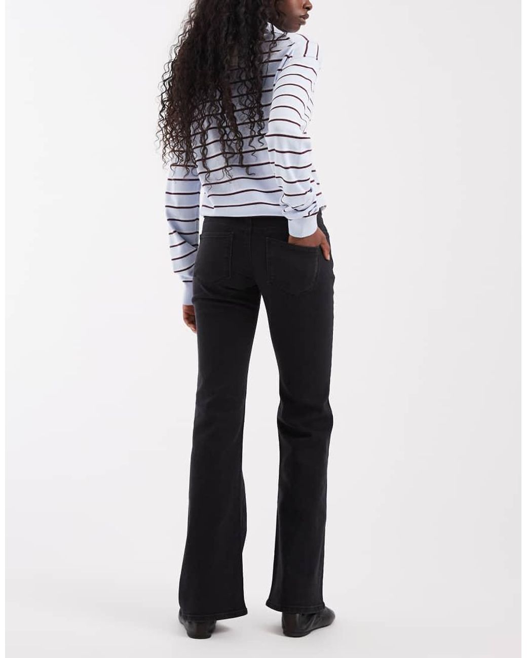 ONLY Lola Super Low Waist Flared Jeans